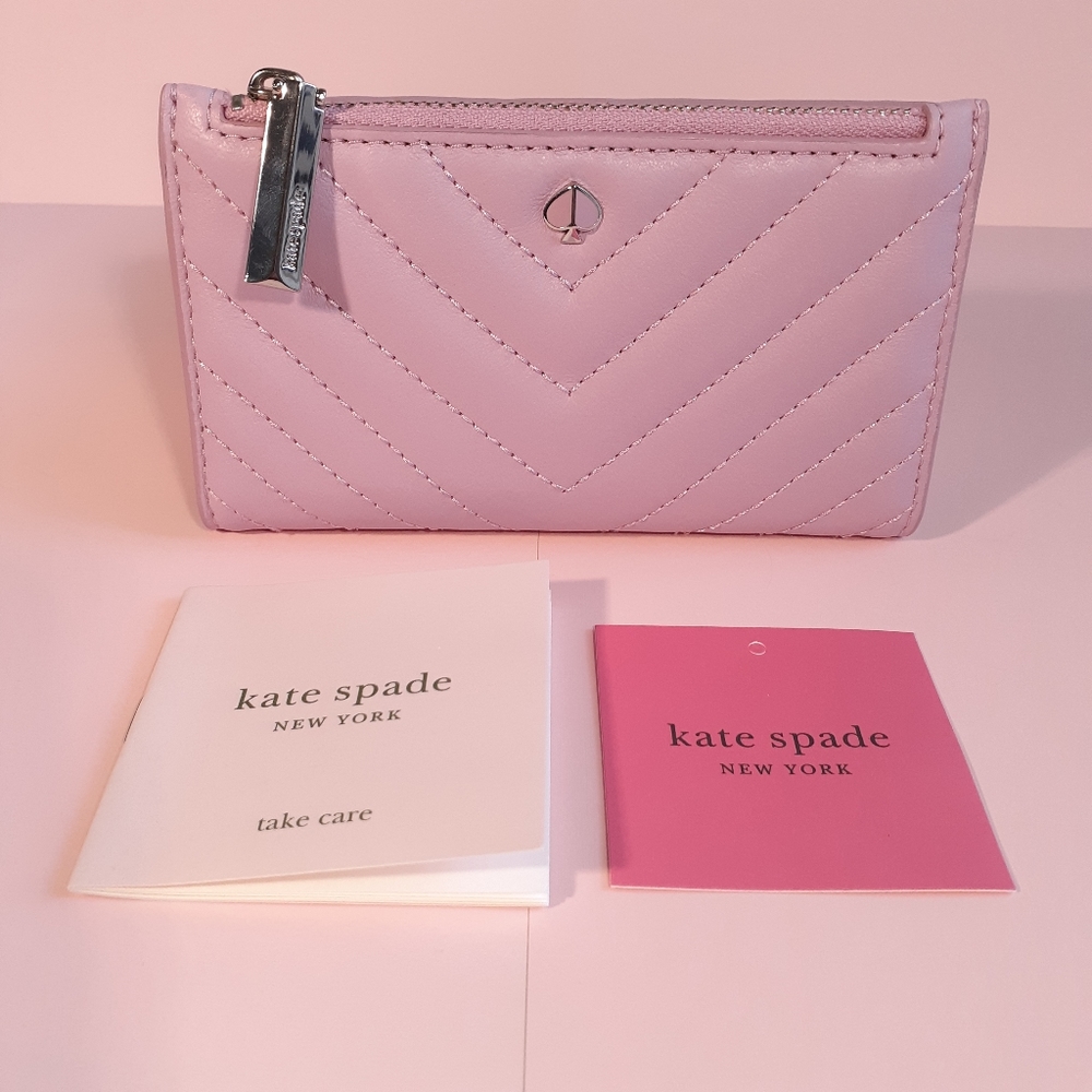 Kate Spade Amelia Sweet Pea Lilac Pink Wallet